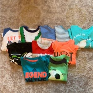 Lot of 2T boys shirts